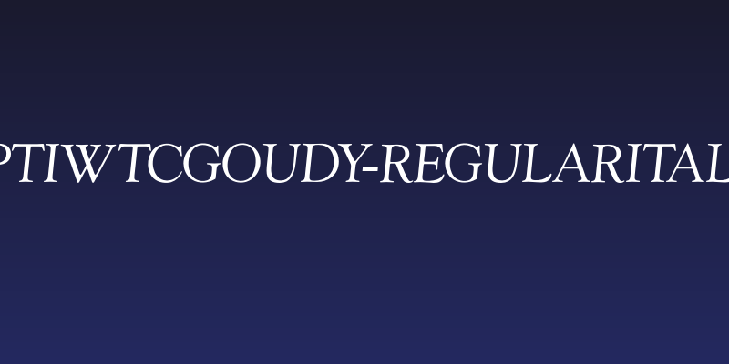 OPTIwtcGoudy-RegularItalic Social Header
