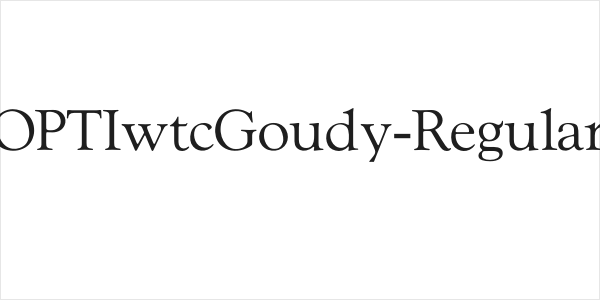 OPTIwtcGoudy-Regular Logo