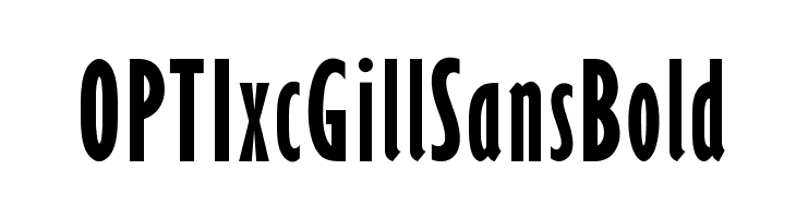 OPTIxcGillSansBold  नि: शुल्क फ़ॉन्ट्स डाउनलोड