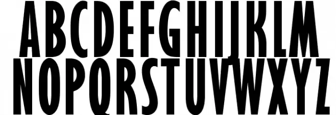 OPTIxcGillSansBold Font UPPERCASE