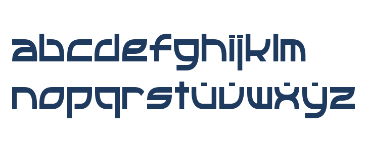 OpTic Condensed Lowercase