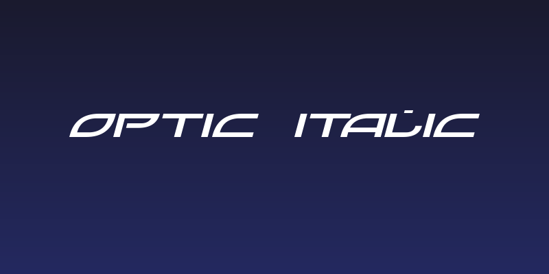 OpTic Italic Social Header