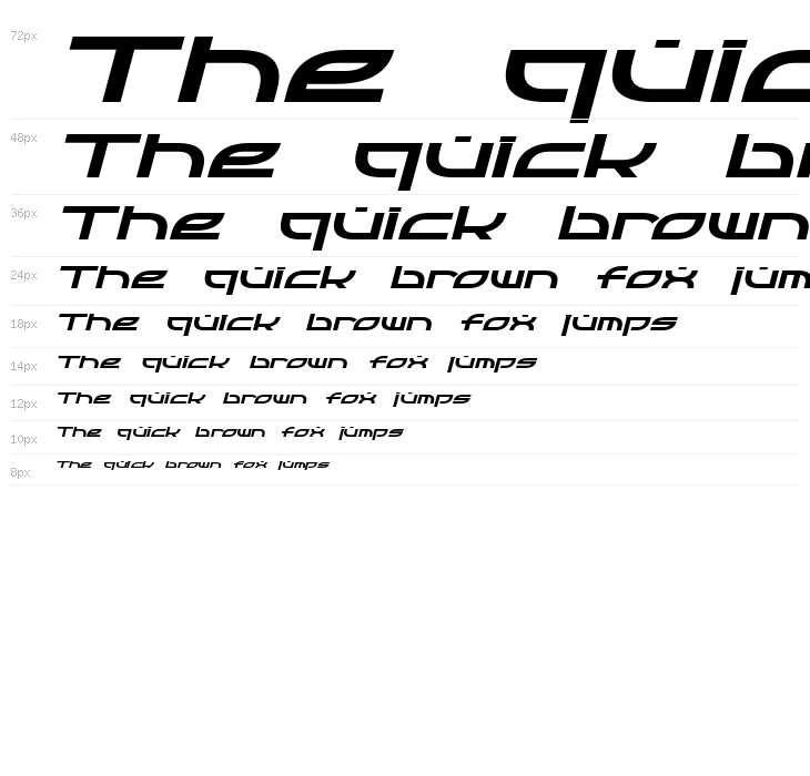 OpTic Italic Waterfall