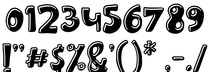 Opal Orbit Light Font OTHER CHARS