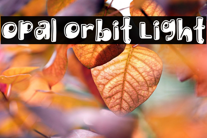 Opal Orbit Light Example 2