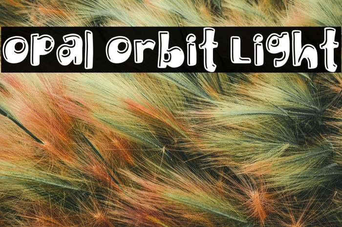 Opal Orbit Light Example 3