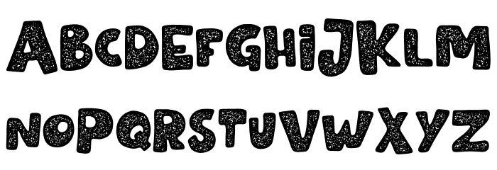 Opal Orbit Texture Font UPPERCASE