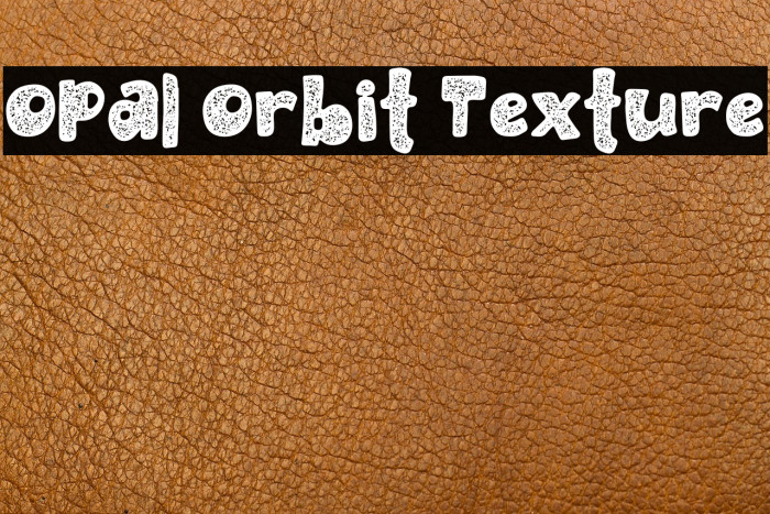 Opal Orbit Texture Example 3