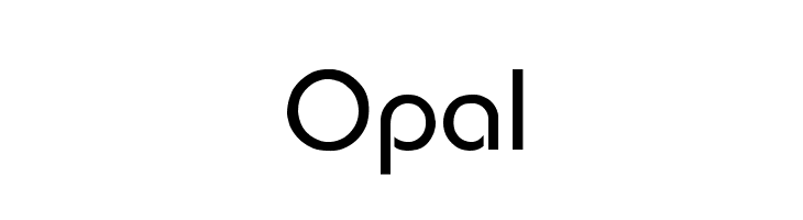 Opal  Free Fonts Download