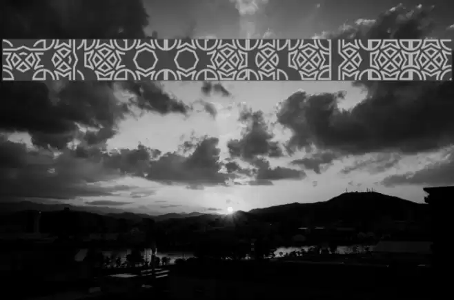 Opattfram01 Font examples