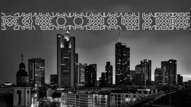 Opattfram01 Font examples