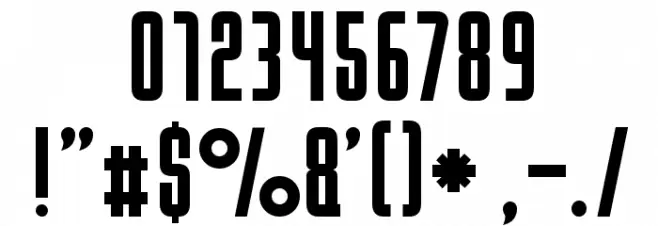 Opeln2001 Prosty Font Alte caractere