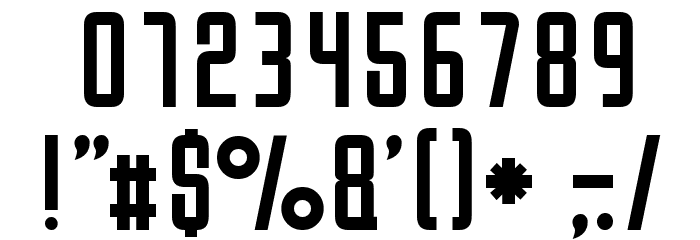 Opeln2001 Szeroki Font OTHER CHARS