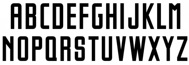 Opeln2001 Szeroki Schriftart Groß
