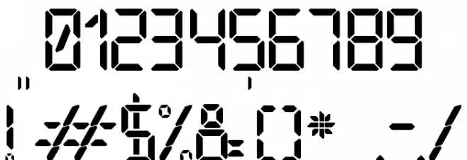 Open 24 Display St フォント その他の文字