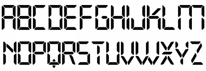 Open 24 Display St Schriftart Groß