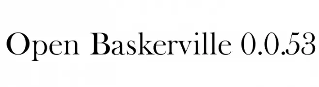 Open Baskerville 0.0.53  baixar fontes gratis