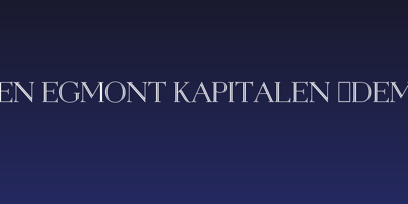 Open Egmont Kapitalen [DEMO] Social Header