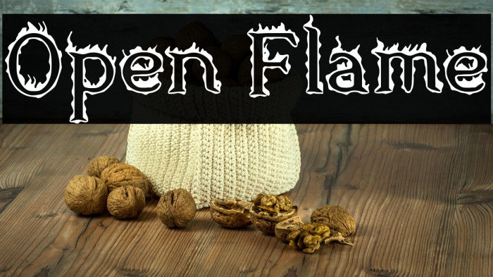 Open Flame Example 3