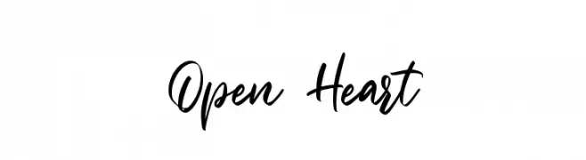 Open Heart  baixar fontes gratis