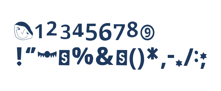 Open Kiddy Sans Other Characters