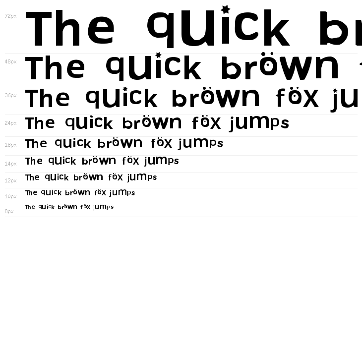 Open Kiddy Sans Waterfall