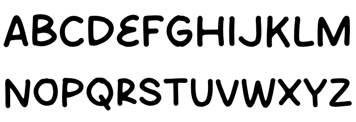 Open Market Font LOWERCASE