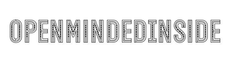Open Minded Inside  Frei Schriftart Herunterladen