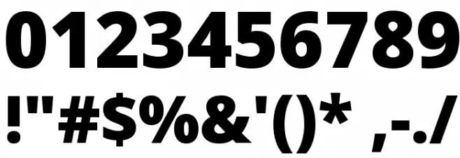 Open Sans Extrabold