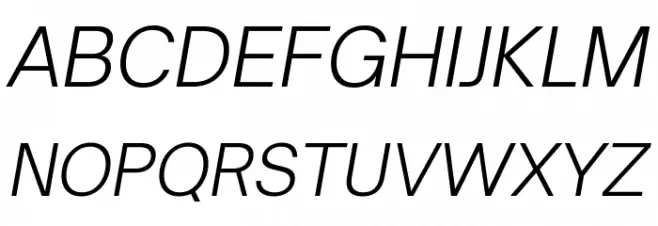 Open Sauce One Light Italic Шрифта ВЕРХНИЙ