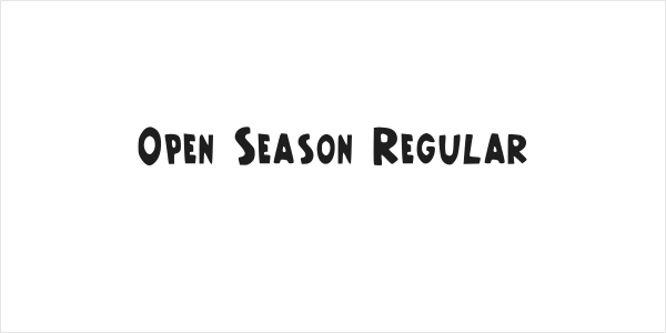 Open Season Regular Logo