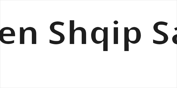 Open Shqip Sans Logo