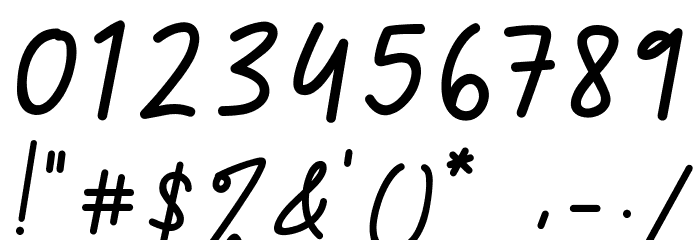 Open Story DEMO! DEMO! Font OTHER CHARS