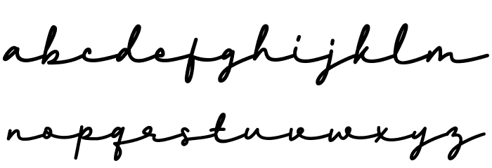 Open Story DEMO! DEMO! Font LOWERCASE