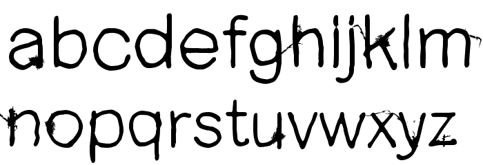 Open your eyes Font LOWERCASE