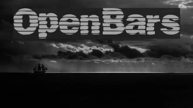 OpenBars Font examples