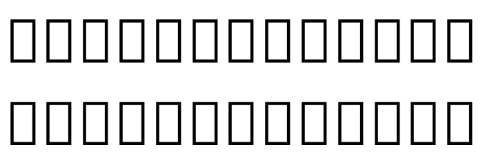 OpenBaybayin Font LOWERCASE