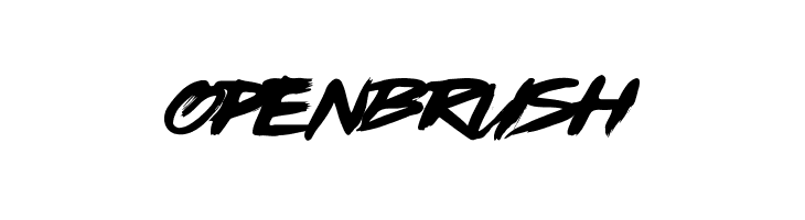 OpenBrush  Fuentes Gratis Descargar