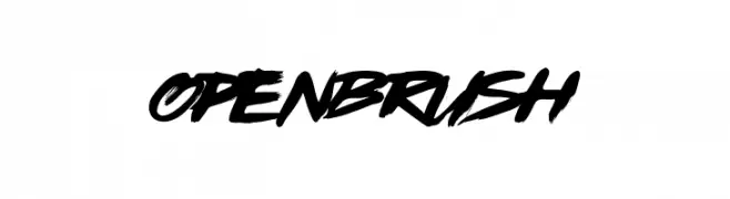 OpenBrush  Fuentes Gratis Descargar