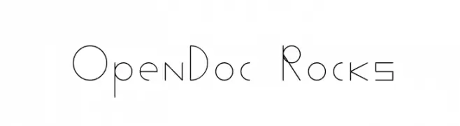 OpenDoc Rocks  Fuentes Gratis Descargar