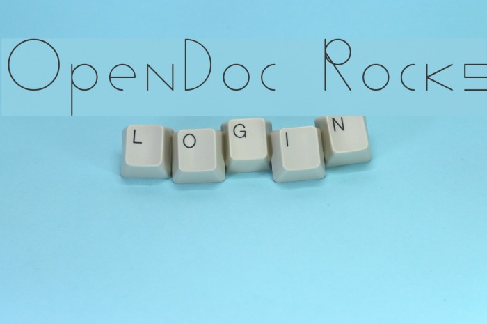 OpenDoc Rocks Font examples