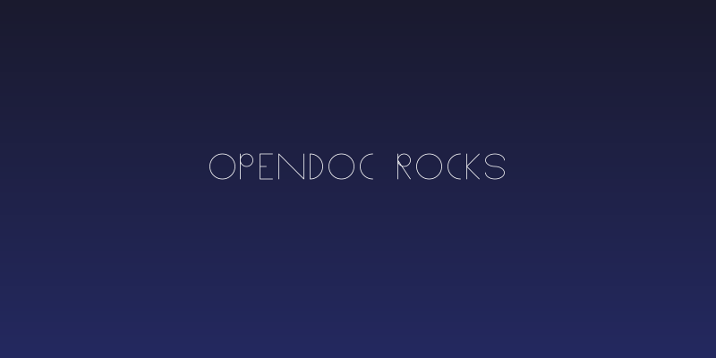 OpenDoc Rocks Social Header