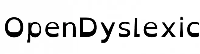 OpenDyslexic  Fuentes Gratis Descargar