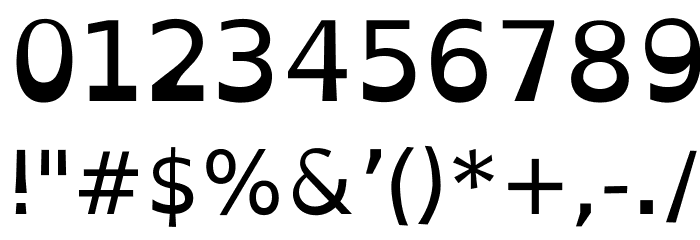 OpenDyslexicAlta Font OTHER CHARS