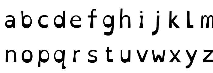 OpenDyslexicMono Fonte MINÚSCULAS