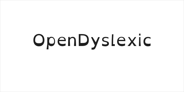 OpenDyslexic Logo