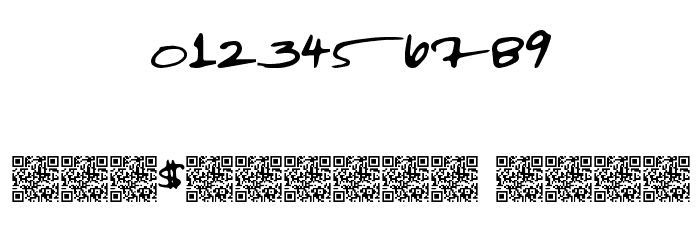 OpenHatch Font OTHER CHARS