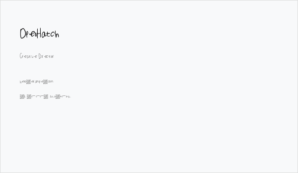 OpenHatch Business Card