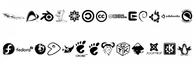 OpenLogos Fonte MAIÚSCULAS