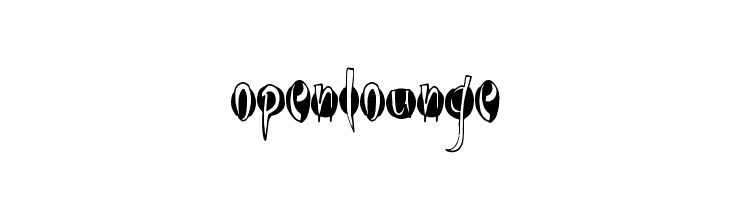 OpenLounge  font caratteri gratis